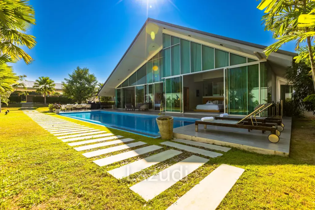 Exclusive Modern 7 Bedroom Pool Villa In Hin Lek Fai, Hua Hin