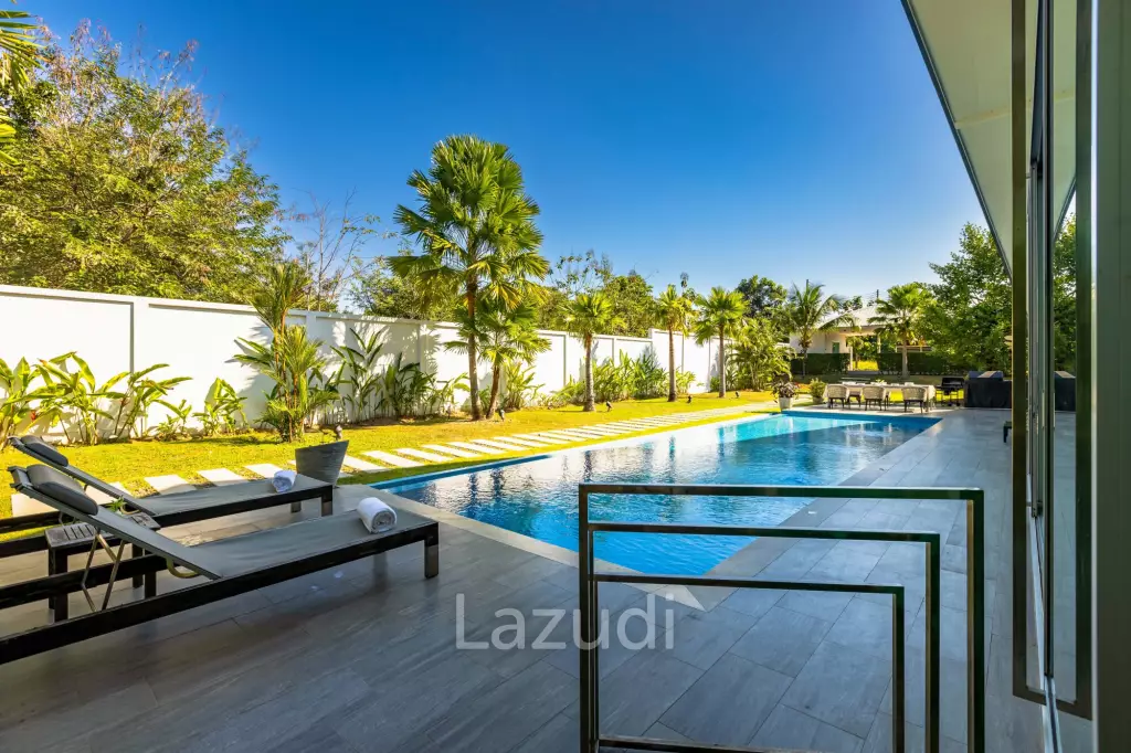 Exclusive Modern 7 Bedroom Pool Villa In Hin Lek Fai, Hua Hin