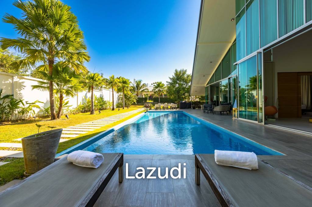 Exclusive Modern 7 Bedroom Pool Villa In Hin Lek Fai, Hua Hin
