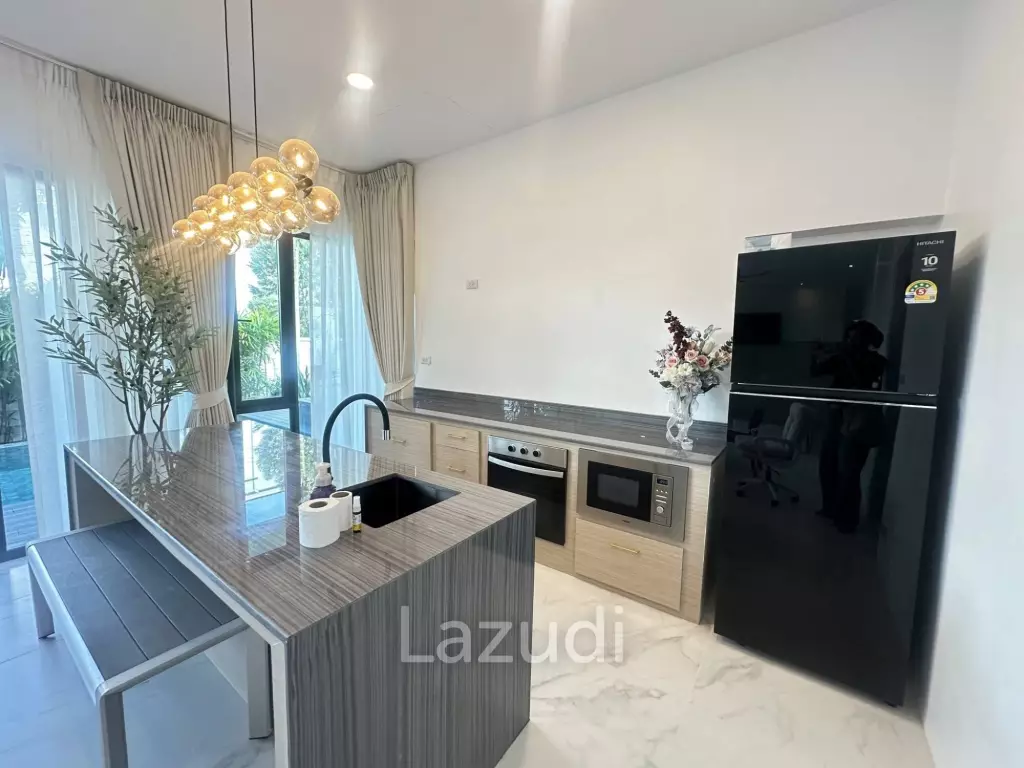 Modern Two-Storey Pool Villa with Private Garden for Rent near IKEA Phuket