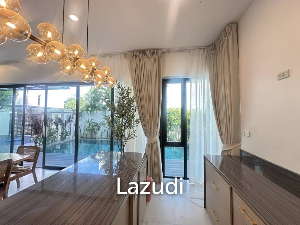 Modern Two-Storey Pool Villa with Private Garden for Rent near IKEA Phuket