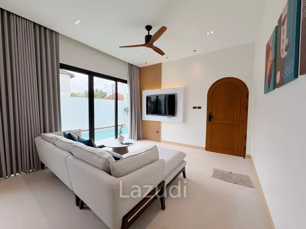 Brand-New Single-Storey Modern Villa for Rent in near Laguna