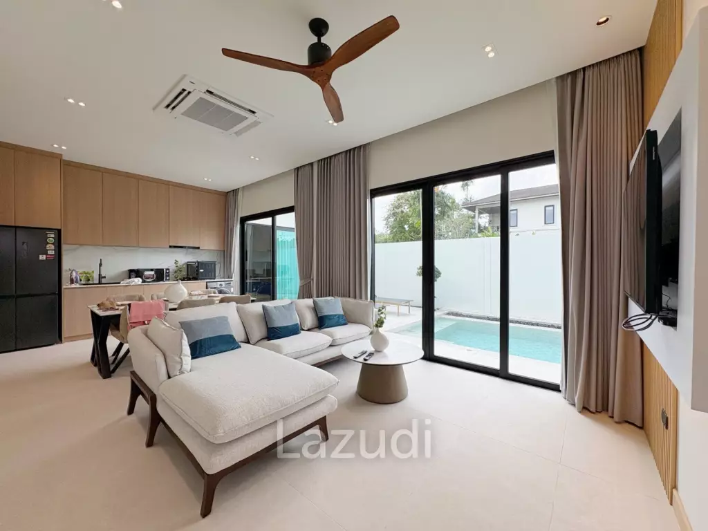 Brand-New Single-Storey Modern Villa for Rent in near Laguna