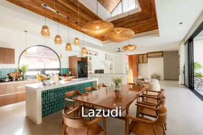 Modern Tropical Resort-Style 4-Bedroom Pool Villa for Rent in Rawai