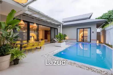 Modern Tropical Resort-Style 4-Bedroom Pool Villa for Rent in Rawai
