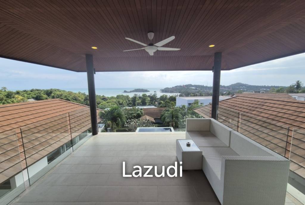 Luxury Sunrise Sea View Villa in Gated Community Horizon - Choeng Mon