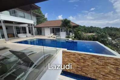Luxury Sunrise Sea View Villa in Gated Community Horizon - Choeng Mon