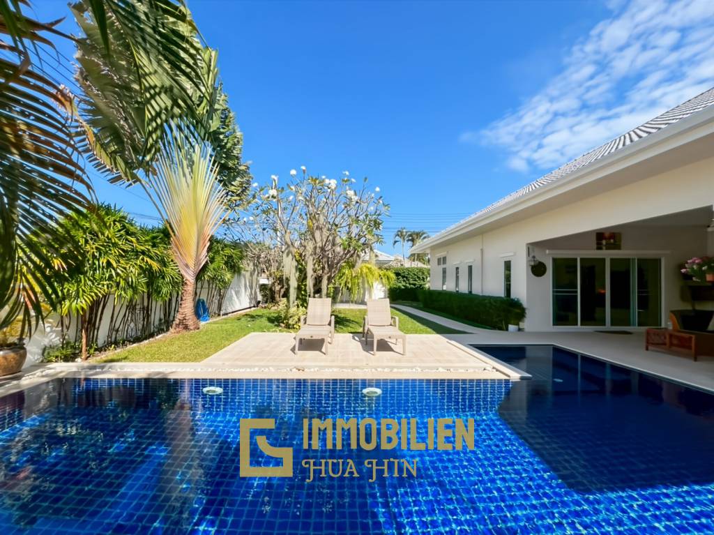 5-kW-Solaranlage / voll möbliert / 5 m x 10 m Überlauf Pool