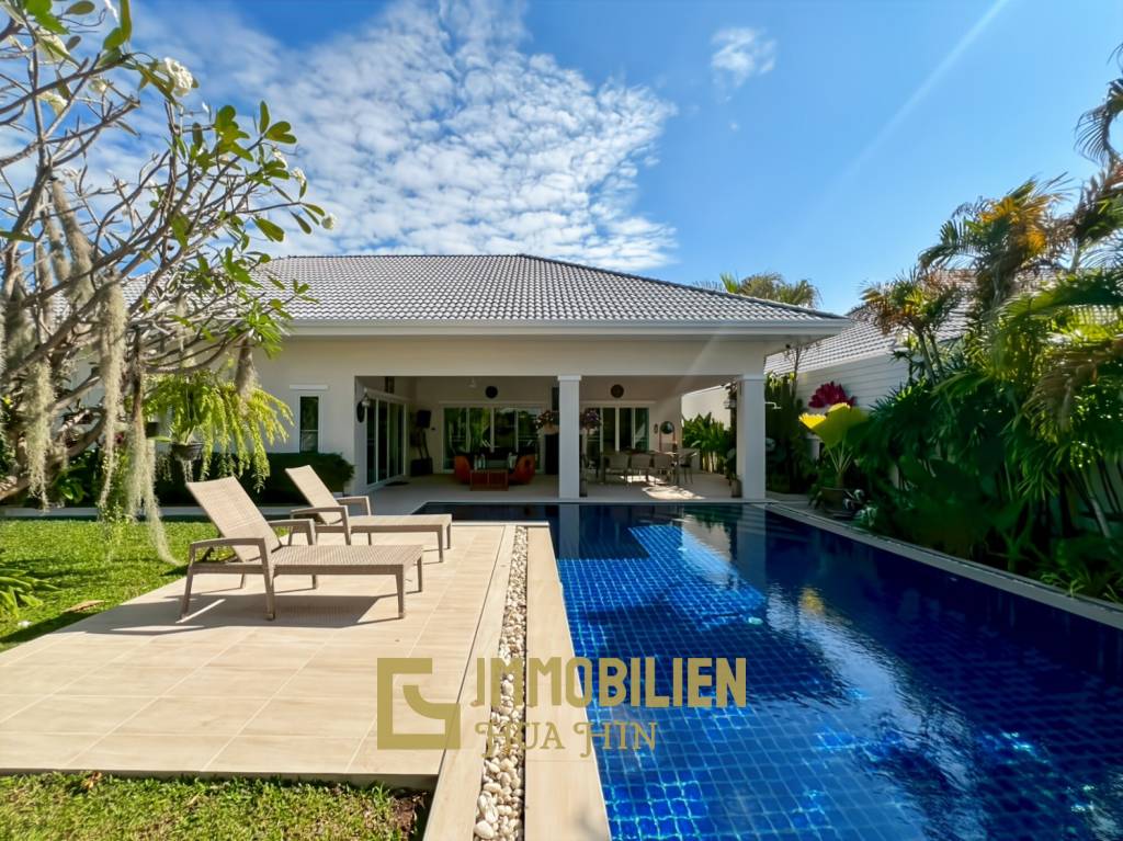 5-kW-Solaranlage / voll möbliert / 5 m x 10 m Überlauf Pool