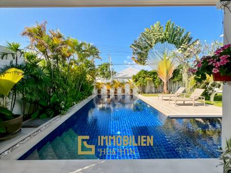 5-kW-Solaranlage / voll möbliert / 5 m x 10 m Überlauf Pool