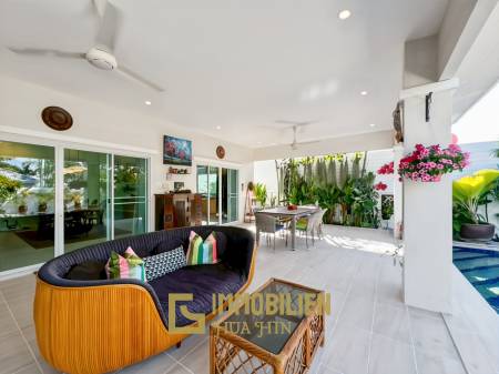 5-kW-Solaranlage / voll möbliert / 5 m x 10 m Überlauf Pool