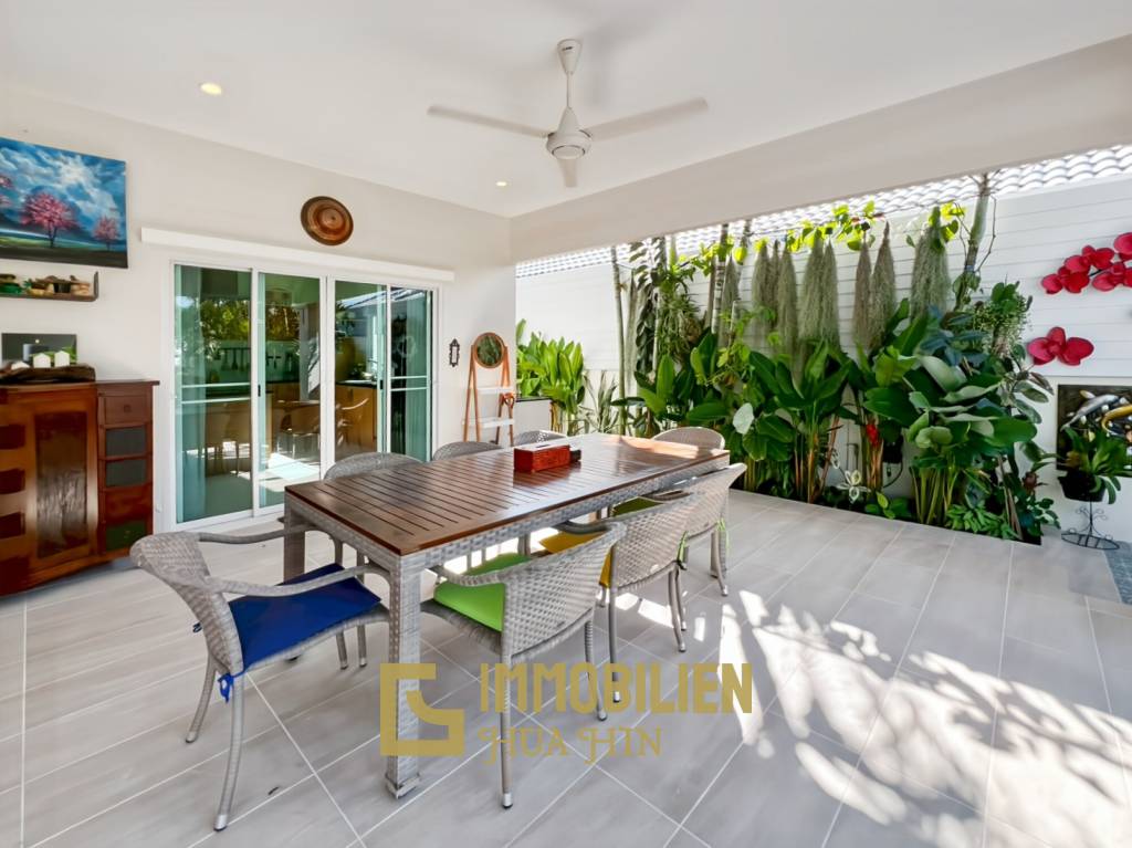 5-kW-Solaranlage / voll möbliert / 5 m x 10 m Überlauf Pool