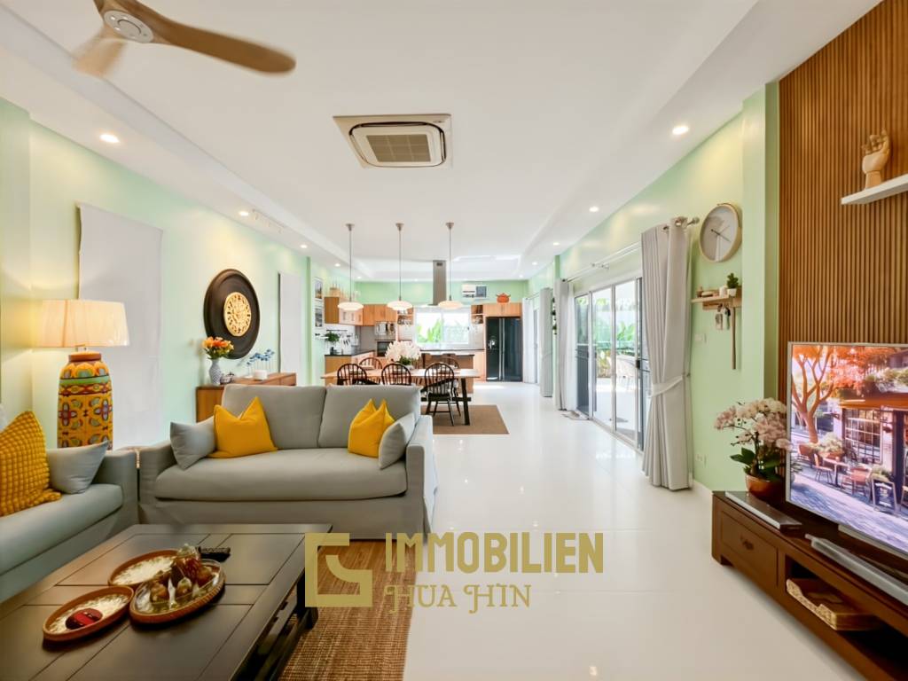 5-kW-Solaranlage / voll möbliert / 5 m x 10 m Überlauf Pool