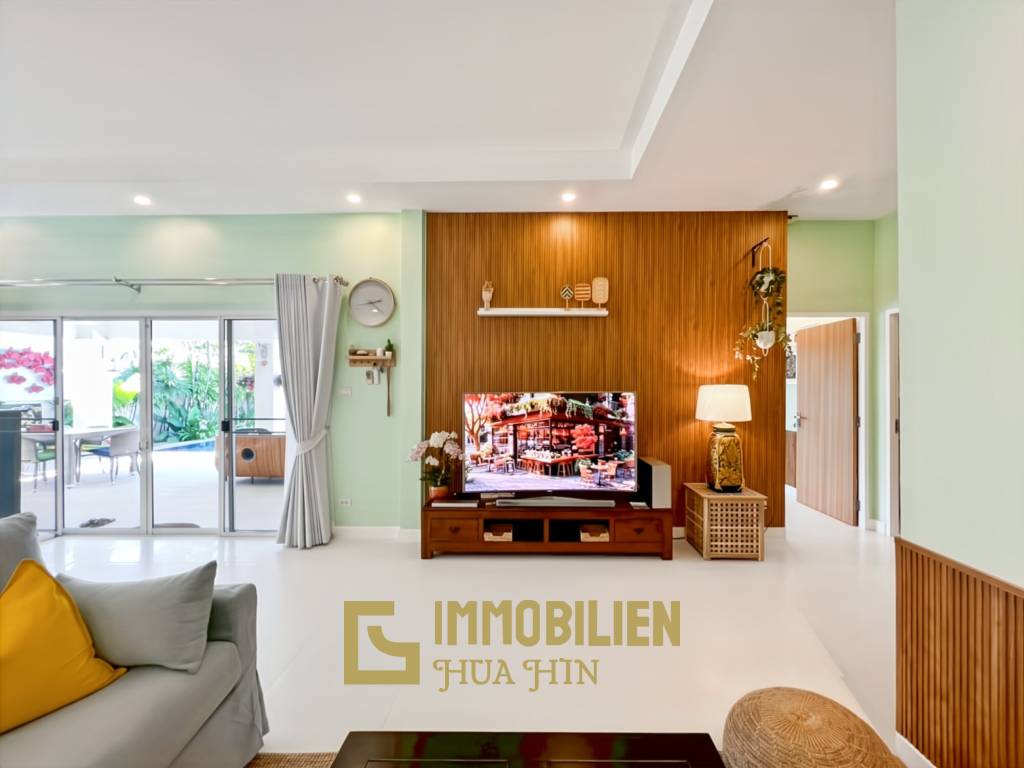 5-kW-Solaranlage / voll möbliert / 5 m x 10 m Überlauf Pool