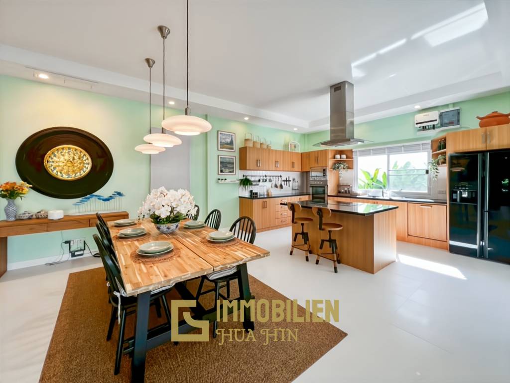 5-kW-Solaranlage / voll möbliert / 5 m x 10 m Überlauf Pool