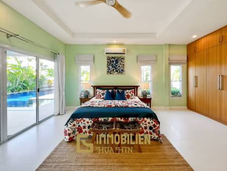 5-kW-Solaranlage / voll möbliert / 5 m x 10 m Überlauf Pool