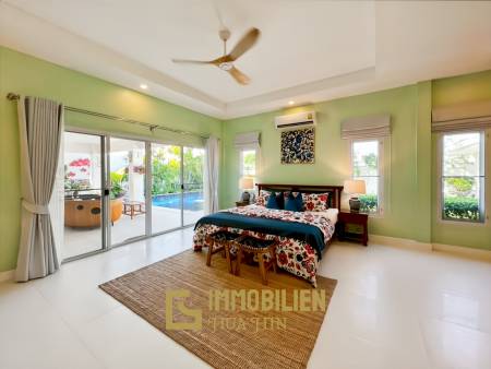 5-kW-Solaranlage / voll möbliert / 5 m x 10 m Überlauf Pool