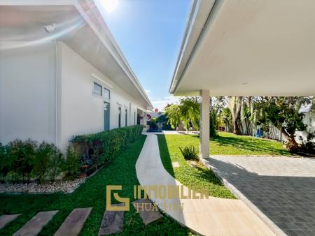 5-kW-Solaranlage / voll möbliert / 5 m x 10 m Überlauf Pool