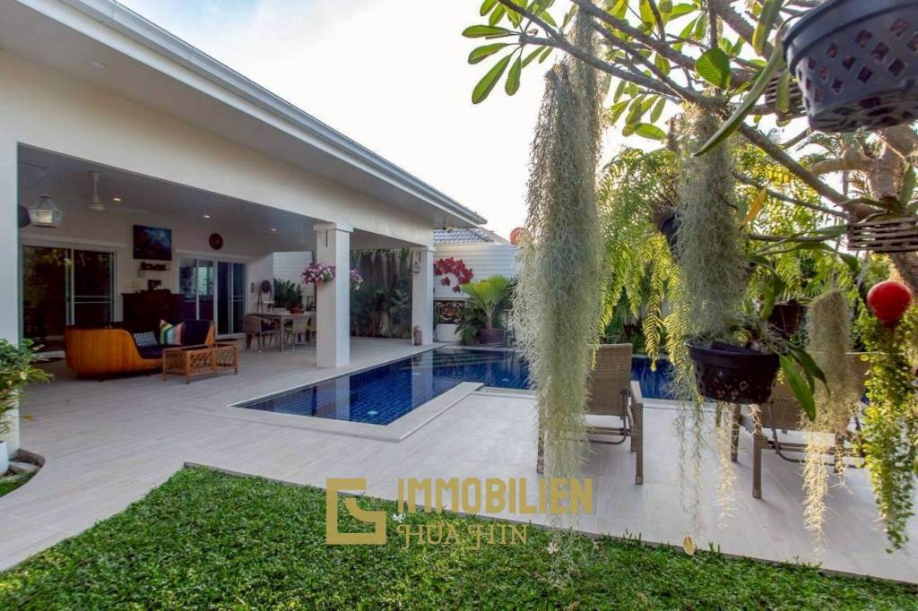 5-kW-Solaranlage / voll möbliert / 5 m x 10 m Überlauf Pool