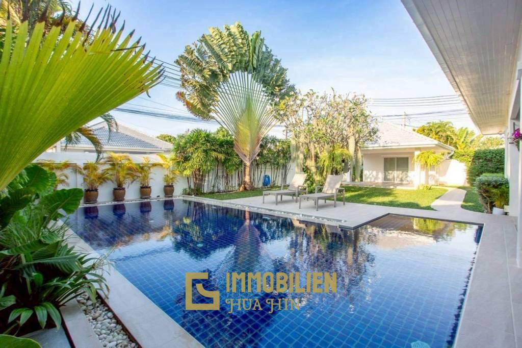 5-kW-Solaranlage / voll möbliert / 5 m x 10 m Überlauf Pool