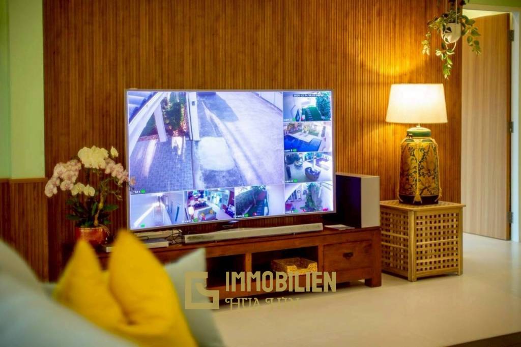 5-kW-Solaranlage / voll möbliert / 5 m x 10 m Überlauf Pool