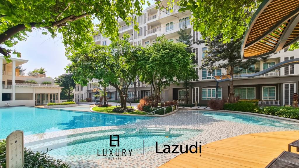 Surface habitable de 42 m² / 7e étage / grande piscine commune