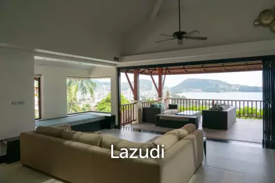 Hilltop 5-Bedroom Pool Villa for Sale with Stunning Views of Kalim Bay