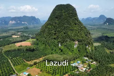 2400 sqm Mountain View Land in Nong Thale Krabi Freehold or Leasehold