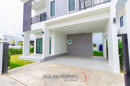 New Modern 188 sqm 3-Bed Villa in Happy Home Hua Hin, Thap Tai