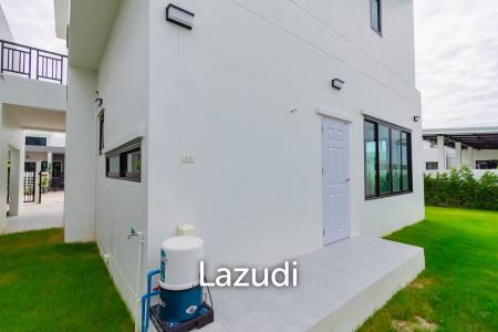 New Modern 188 sqm 3-Bed Villa in Happy Home Hua Hin, Thap Tai