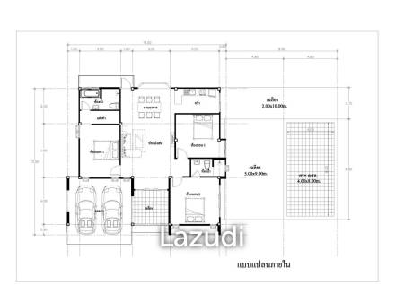Modern 220 sqm Villa with Garden in Thap Tai Hua Hin