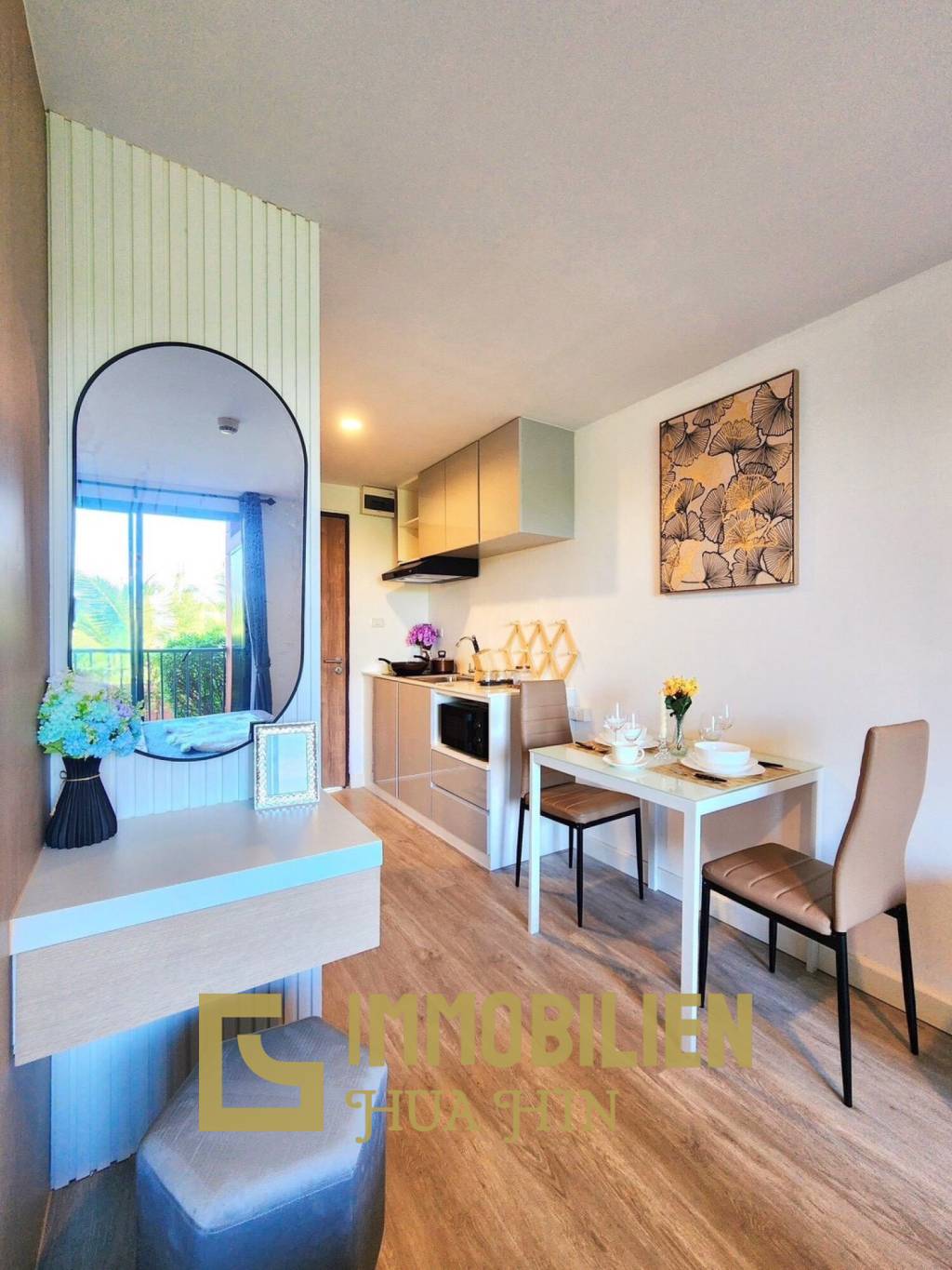 voll möbliert / Studiowohnung / Küchenzeile