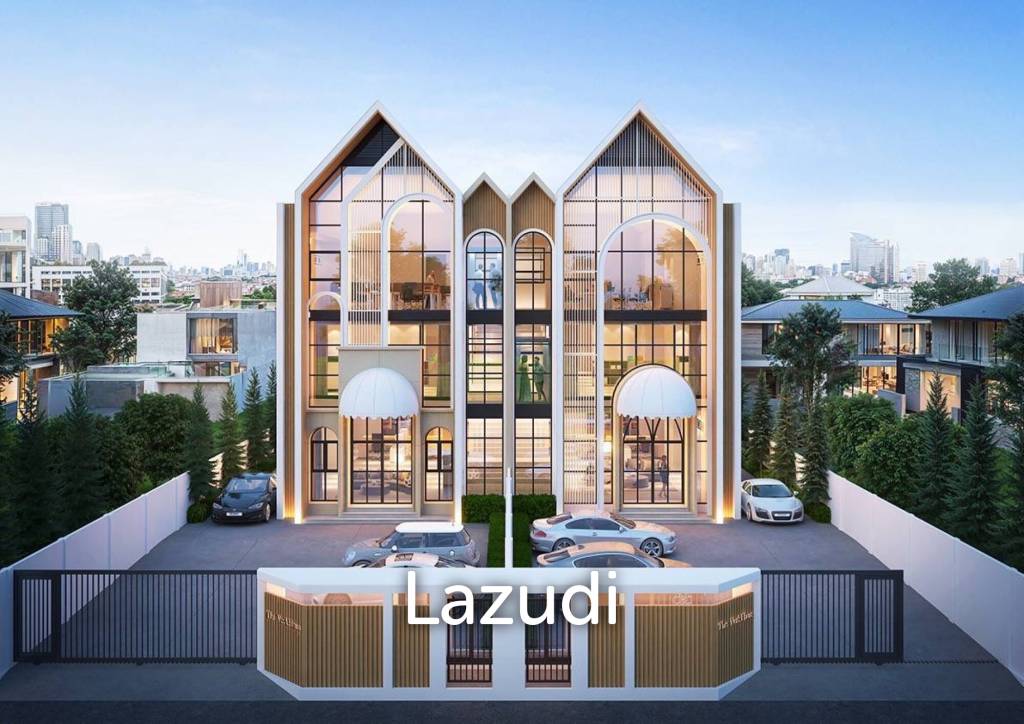460 sqm Modern 3 Storey Home Office in Hua Mak Bang Kapi Bangkok