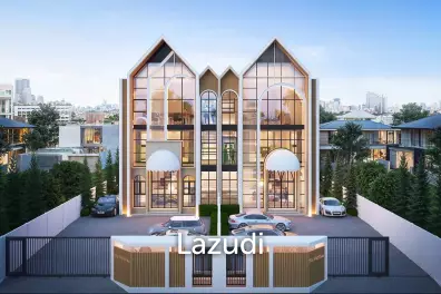 460 sqm Modern 3 Storey Home Office in Hua Mak Bang Kapi Bangkok