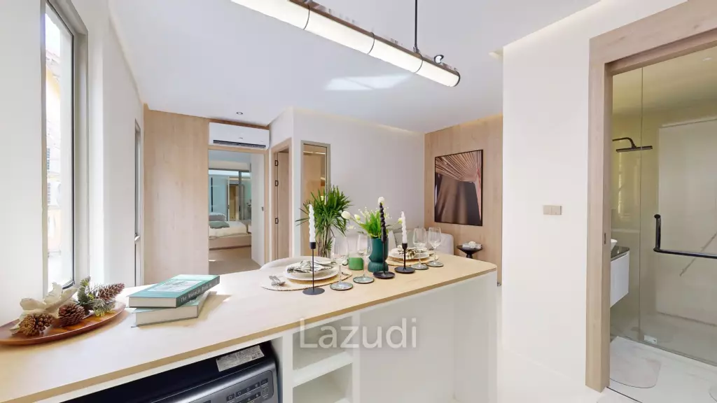 2 Bed 2 Bath 55.03 SQ.M The Trees Residence in Choeng Thale