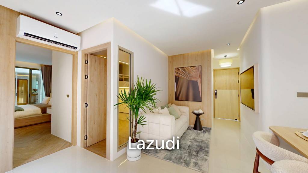 2 Bed 2 Bath 55.03 SQ.M The Trees Residence in Choeng Thale