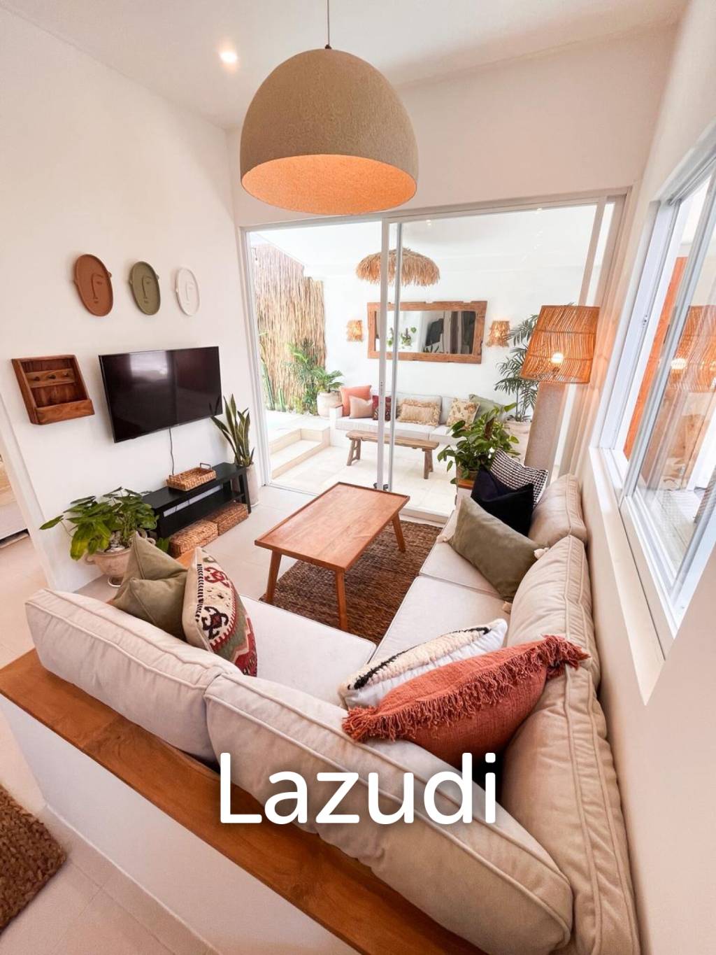 Leasehold 2 Bedroom Modern Bohemian Villa for Sale in the Heart of Canggu