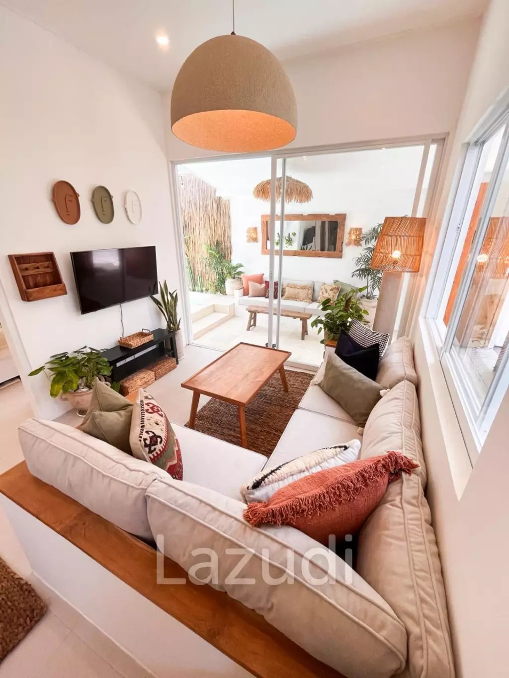 Leasehold 2 Bedroom Modern Bohemian Villa for Sale in the Heart of Canggu