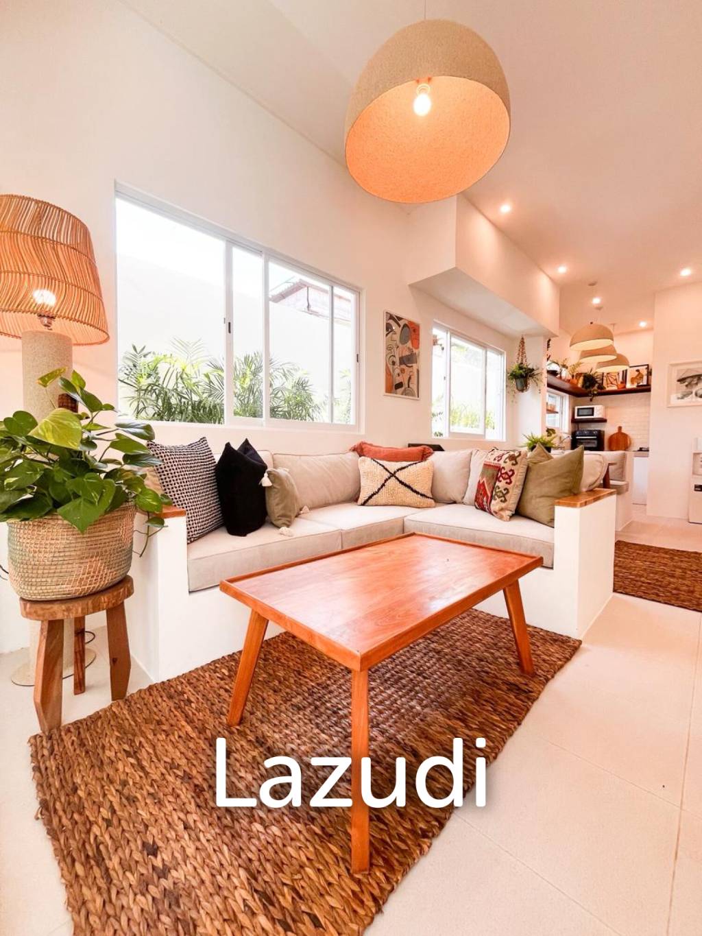 Leasehold 2 Bedroom Modern Bohemian Villa for Sale in the Heart of Canggu