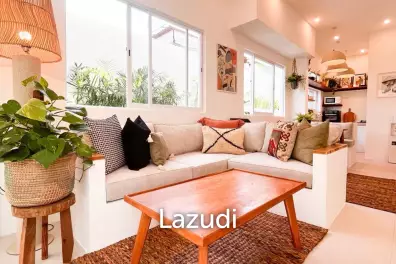Leasehold 2 Bedroom Modern Bohemian Villa for Sale in the Heart of Canggu