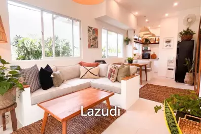 Leasehold 2 Bedroom Modern Bohemian Villa for Sale in the Heart of Canggu