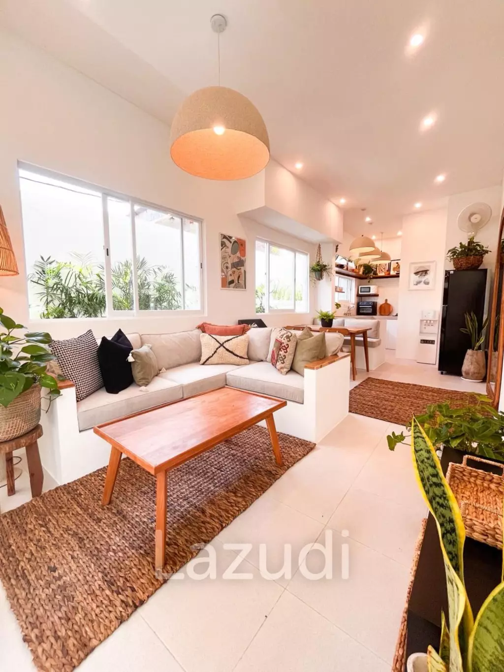 Leasehold 2 Bedroom Modern Bohemian Villa for Sale in the Heart of Canggu