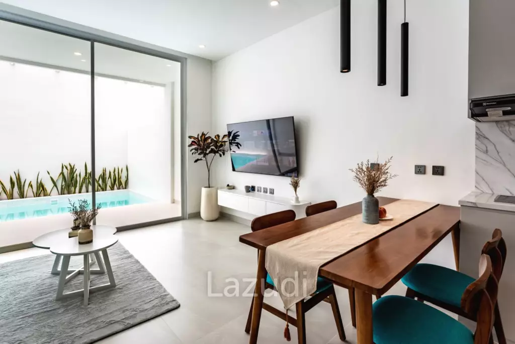 2 Bedroom Minimalist Leasehold Villa in Prime Batu Belig Seminyak walking distance to the Beach