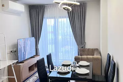 58 sqm 2 Bed Condo on High Floor at Aspire Vibha-Victory Din Daeng
