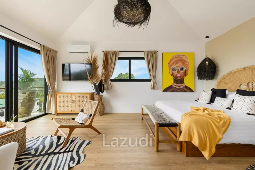 Stunning 3-Bed Sea View Villa on 700SQM Plot in Bo Phut Hills