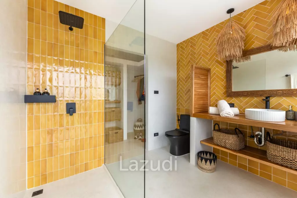 Stunning 3-Bed Sea View Villa on 700SQM Plot in Bo Phut Hills