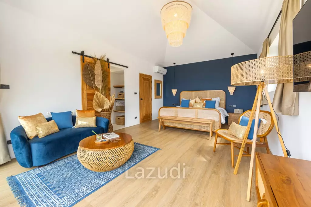 Stunning 3-Bed Sea View Villa on 700SQM Plot in Bo Phut Hills