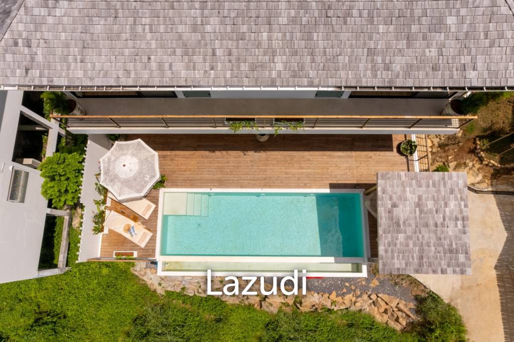 Stunning 3-Bed Sea View Villa on 700SQM Plot in Bo Phut Hills