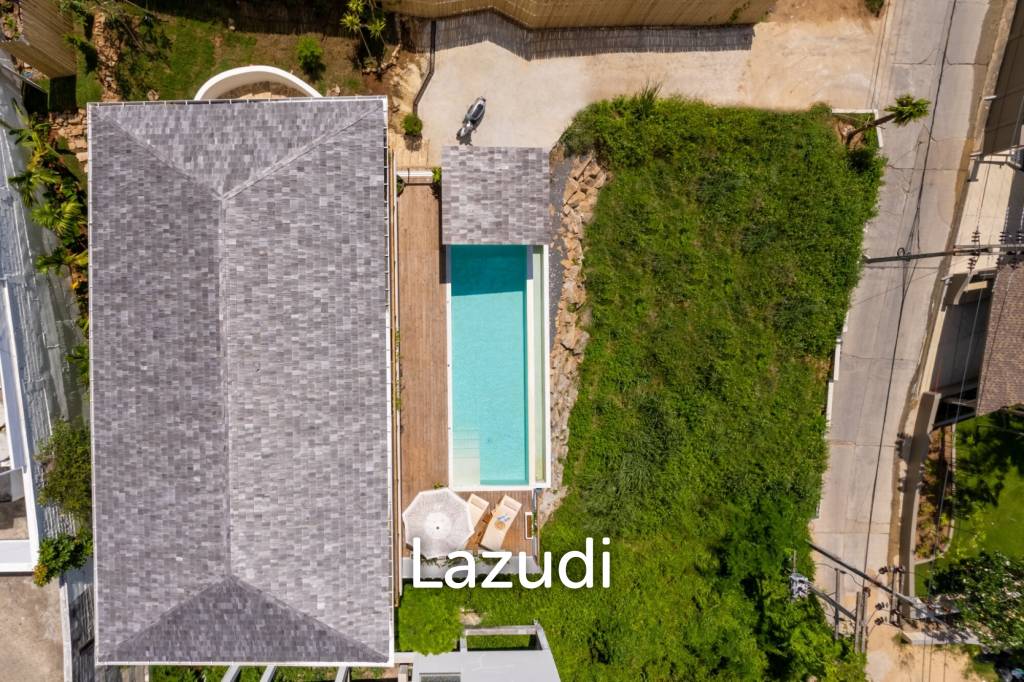 Stunning 3-Bed Sea View Villa on 700SQM Plot in Bo Phut Hills