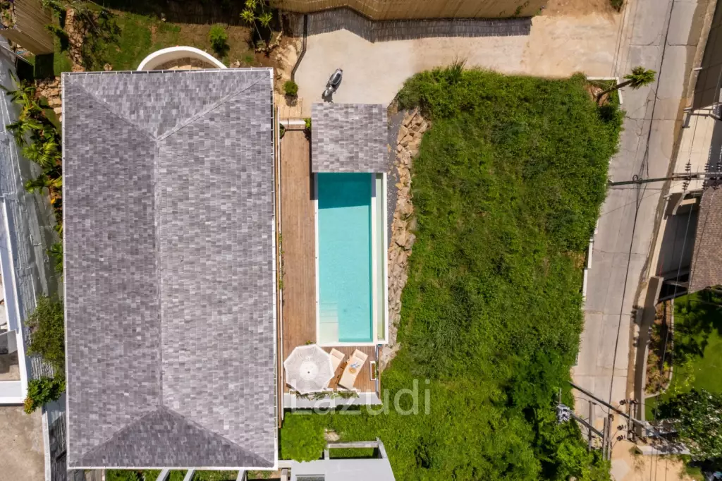 Stunning 3-Bed Sea View Villa on 700SQM Plot in Bo Phut Hills